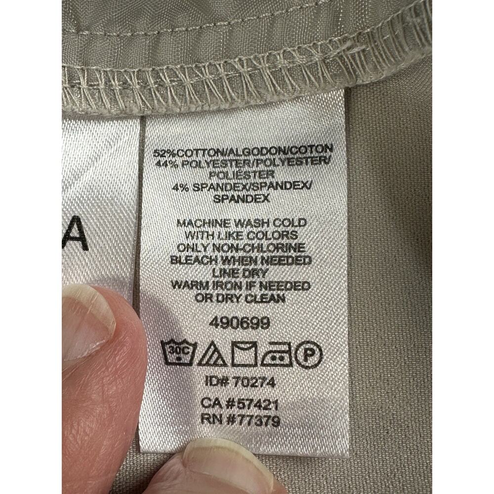 Ann Taylor Factory Pants Size 4 30”x29” Khakis Career business Trousers Chinos - Picture 12 of 12